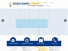 Tablet Screenshot of dougsmithspares.com.au